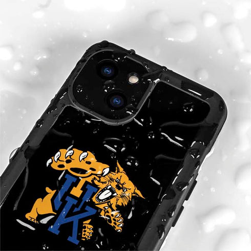 University of Kentucky UK Wilcats Mascot iPhone 15 Plus Waterproof Case