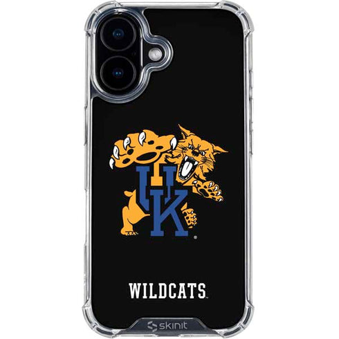 University of Kentucky UK Wilcats Mascot iPhone 16 Clear Case