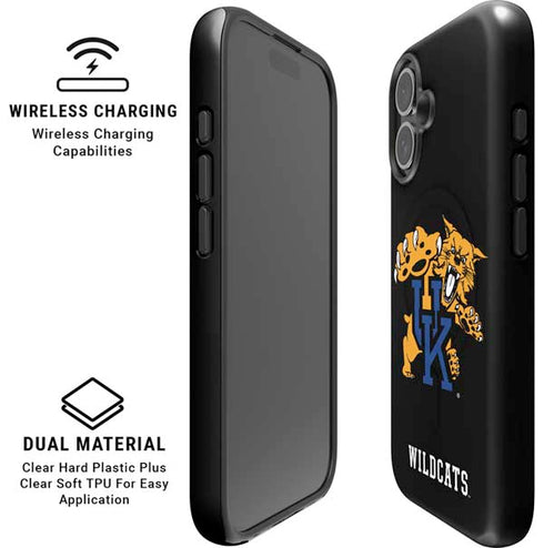 University of Kentucky UK Wilcats Mascot iPhone 16 Plus Magsafe Impact Case