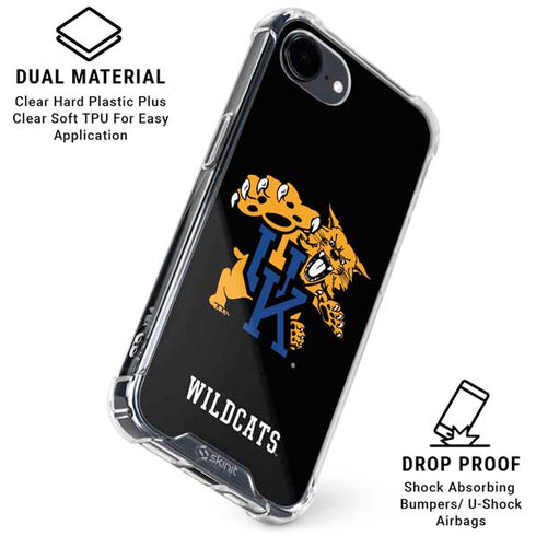University of Kentucky UK Wilcats Mascot iPhone 16e Clear Case