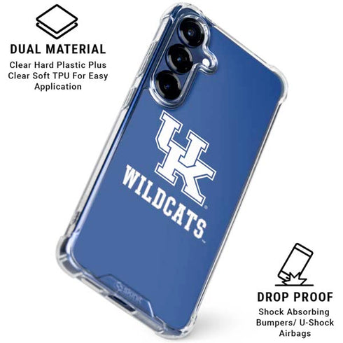University of Kentucky UK Wildcats Galaxy S25 Plus Clear Case