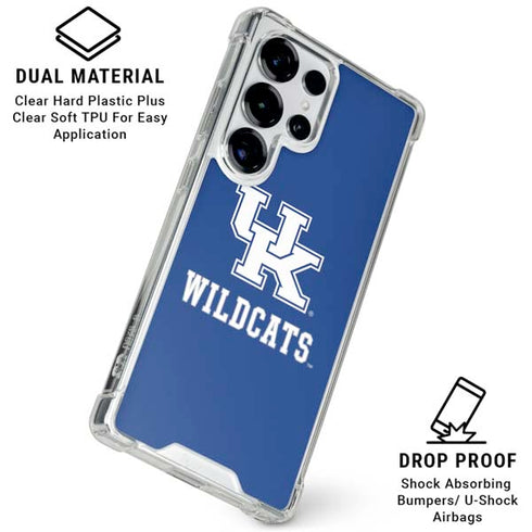 University of Kentucky UK Wildcats Galaxy S25 Ultra Clear Case