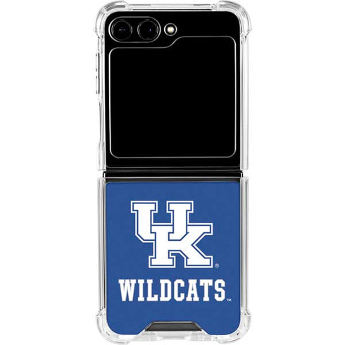 University of Kentucky UK Wildcats Galaxy Z Flip6 Clear Case
