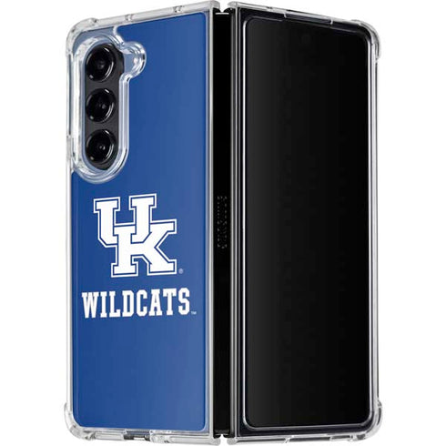 University of Kentucky UK Wildcats Galaxy Z Fold5 5G Clear Case
