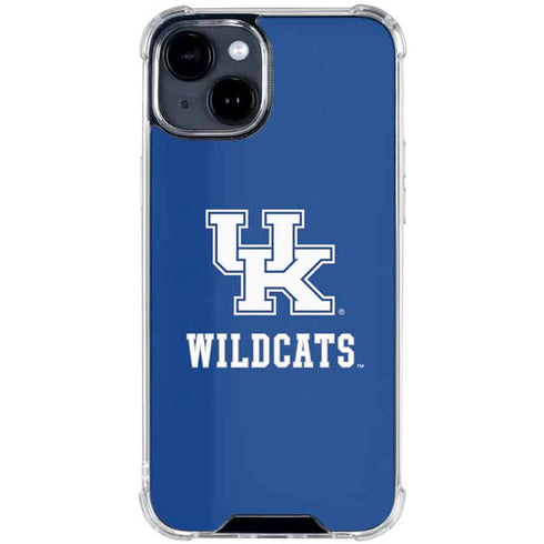 University of Kentucky UK Wildcats iPhone 15 Clear Case