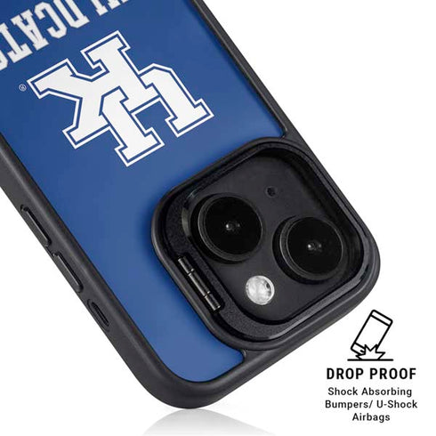 University of Kentucky UK Wildcats iPhone 15 Kickstand Case