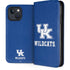 University of Kentucky UK Wildcats iPhone 15 Plus Folio Case