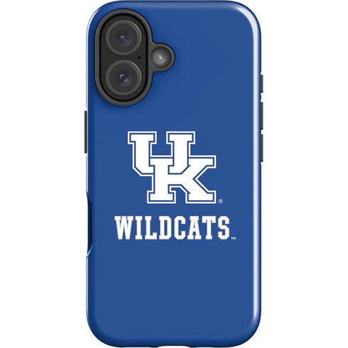 University of Kentucky UK Wildcats iPhone 16 Impact Case