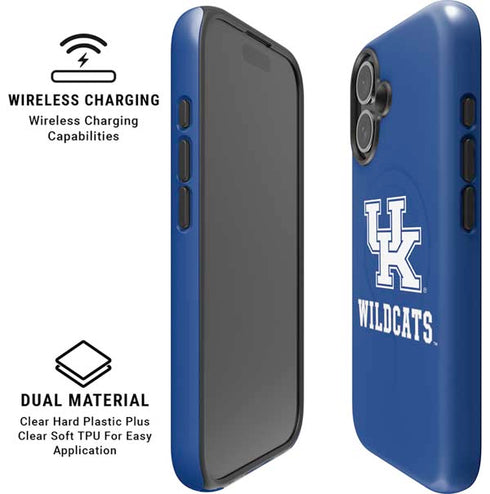 University of Kentucky UK Wildcats iPhone 16 Magsafe Impact Case