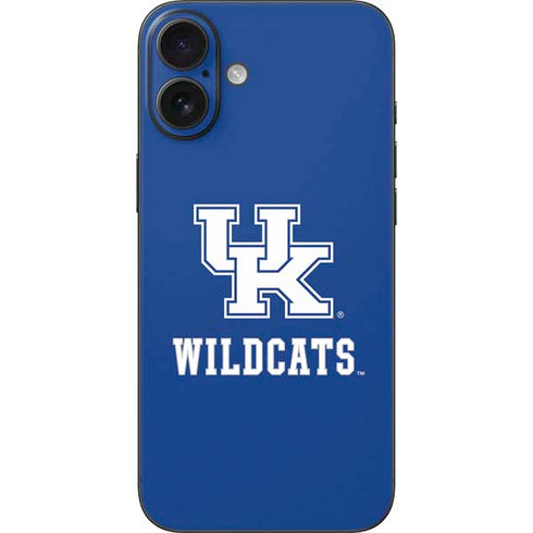 University of Kentucky UK Wildcats iPhone 16 Plus Skin