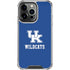 University of Kentucky UK Wildcats iPhone 16 Pro Clear Case