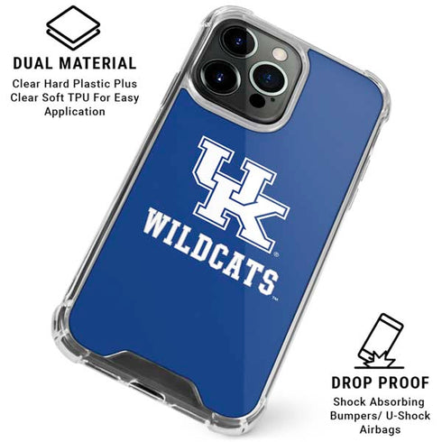 University of Kentucky UK Wildcats iPhone 16 Pro Max Clear Case