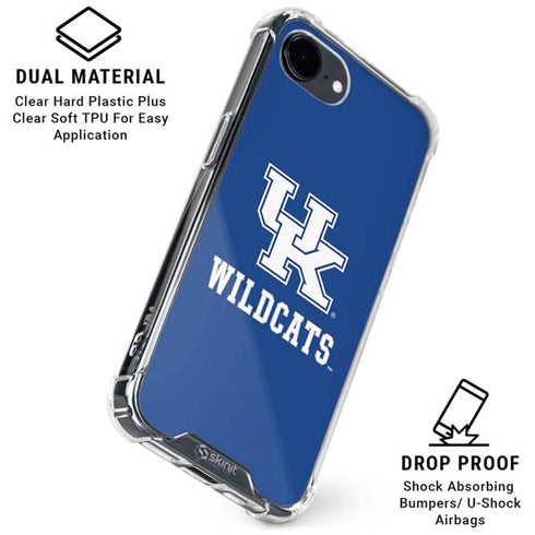University of Kentucky UK Wildcats iPhone 16e Clear Case