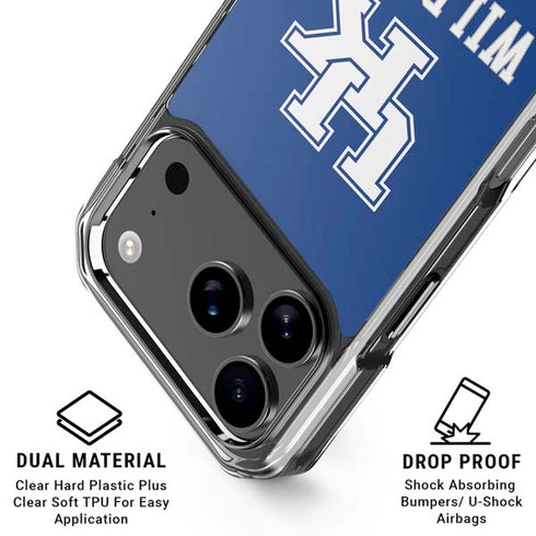 University of Kentucky UK Wildcats iPhone 18 Pro Clear Case