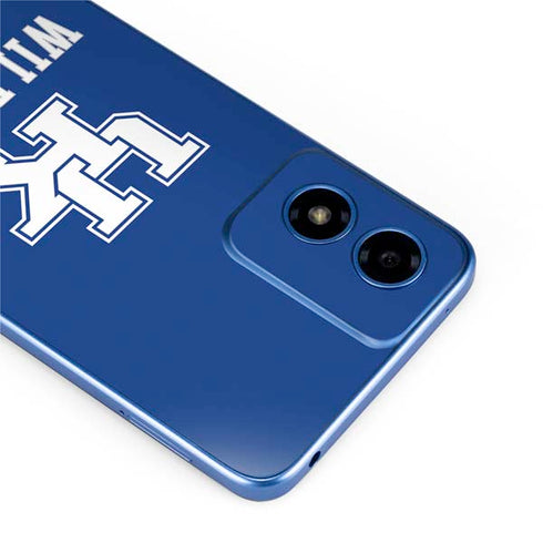 University of Kentucky UK Wildcats Moto G Play 4G (2024) Skin