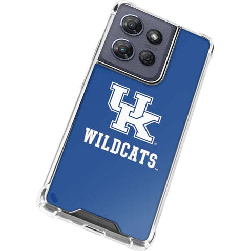 University of Kentucky UK Wildcats Moto G Power 5G (2025) Clear Case
