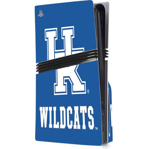 University of Kentucky UK Wildcats PS5 Pro Disk Console Skin