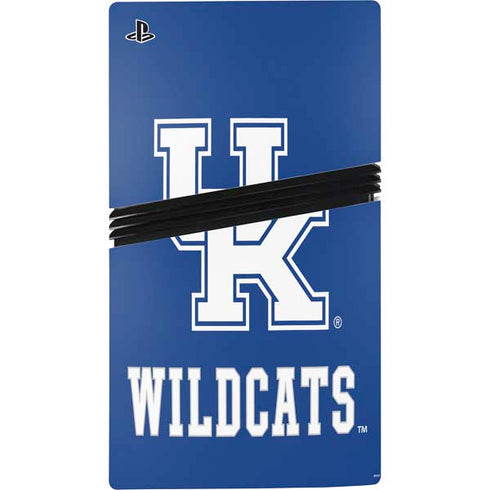 University of Kentucky UK Wildcats PS5 Pro Disk Console Skin