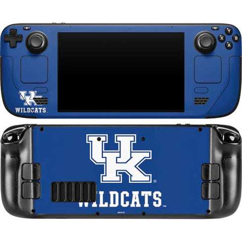 University of Kentucky UK Wildcats Steam Deck Handheld Gaming Computer OLED Skin