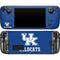 University of Kentucky UK Wildcats Steam Deck Handheld Gaming Computer OLED Skin