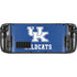 University of Kentucky UK Wildcats Steam Deck Handheld Gaming Computer Skin