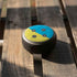 Ukraine Flag Distressed Amazon Echo Dot Skin