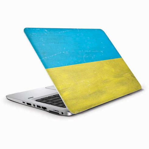Ukraine Flag Distressed HP Elitebook Skin