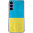 Ukraine Flag Distressed Galaxy A55 5G Clear Case