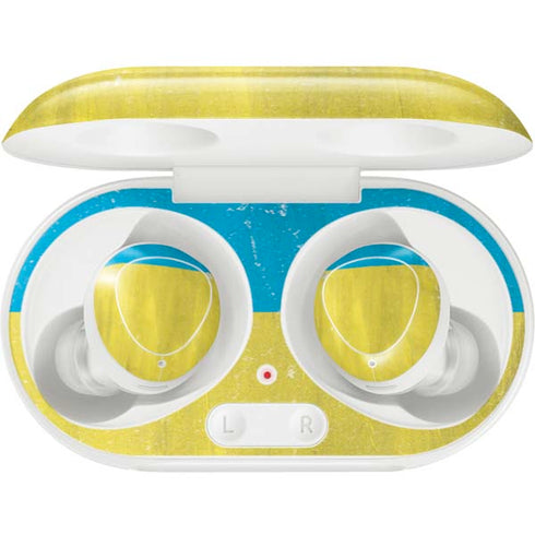 Ukraine Flag Distressed Galaxy Buds Plus Skin