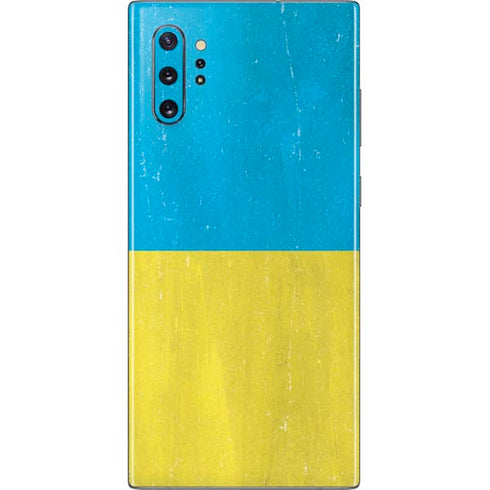 Ukraine Flag Distressed Galaxy Note 10 Plus Skin