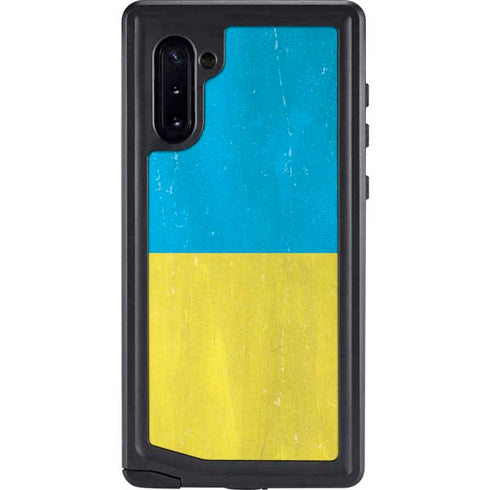 Ukraine Flag Distressed Galaxy Cases