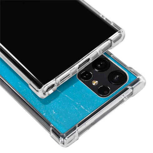 Ukraine Flag Distressed Galaxy S22 Ultra Clear Case