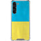 Ukraine Flag Distressed Galaxy S24 FE Clear Case
