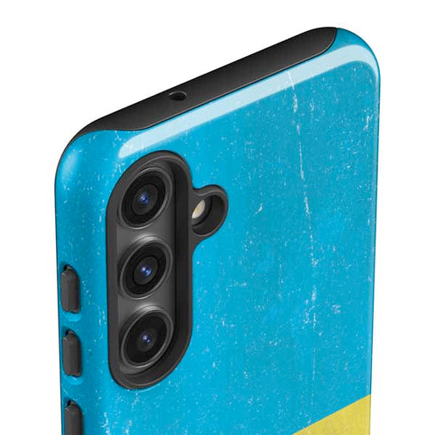 Ukraine Flag Distressed Galaxy S25 Plus Impact Case