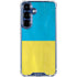 Ukraine Flag Distressed Galaxy S25 Plus Clear Case