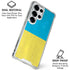 Ukraine Flag Distressed Galaxy S26 Ultra Clear Case
