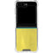 Ukraine Flag Distressed Galaxy Z Flip6 Clear Case
