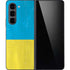 Ukraine Flag Distressed Galaxy Z Fold5 5G Skin