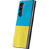 Ukraine Flag Distressed Galaxy Z Fold5 5G Skin