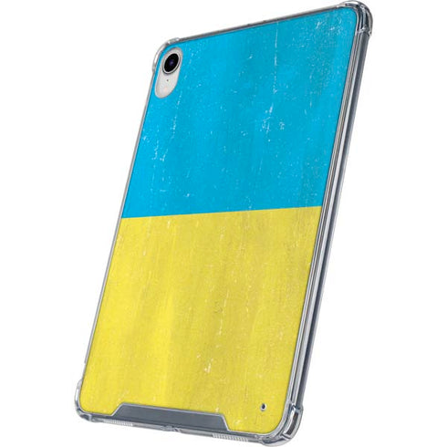 Ukraine Flag Distressed iPad 11th Gen (2025) Clear Case