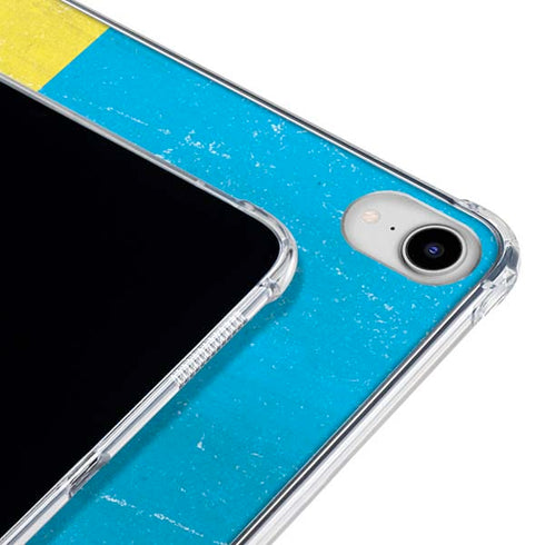 Ukraine Flag Distressed iPad 11th Gen (2025) Clear Case