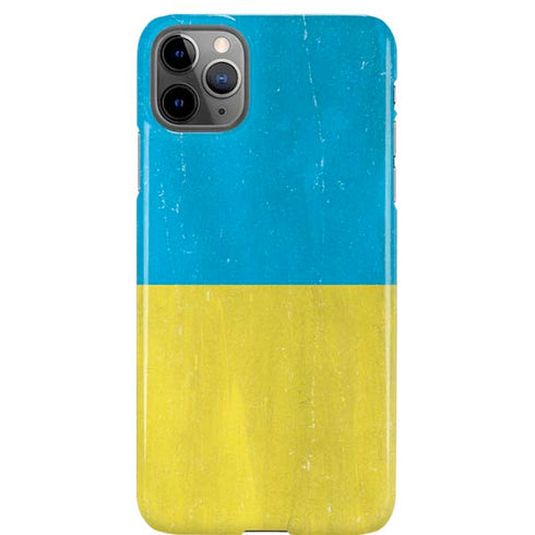 Ukraine Flag Distressed iPhone Cases