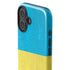 Ukraine Flag Distressed iPhone 16 Impact Case