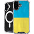 Ukraine Flag Distressed iPhone 16 Plus MagSafe Case