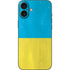 Ukraine Flag Distressed iPhone 16 Plus Skin