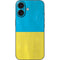 Ukraine Flag Distressed iPhone 16 Skin