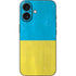 Ukraine Flag Distressed iPhone 16 Skin
