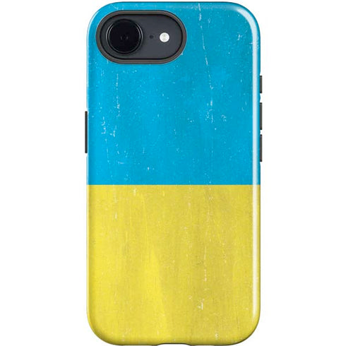 Ukraine Flag Distressed iPhone 16e Impact Case