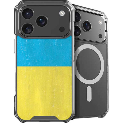 Ukraine Flag Distressed iPhone 18 Pro Max MagSafe Case