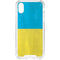 Ukraine Flag Distressed iPhone XS Clear Case